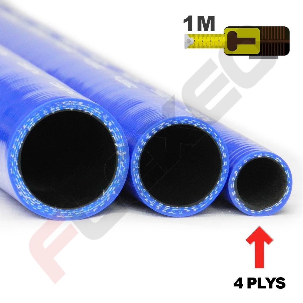 Tube Silicone 6mm Intérieur X 12mm Extérieur – 2 Mètres, Bleu, Pour Moteur