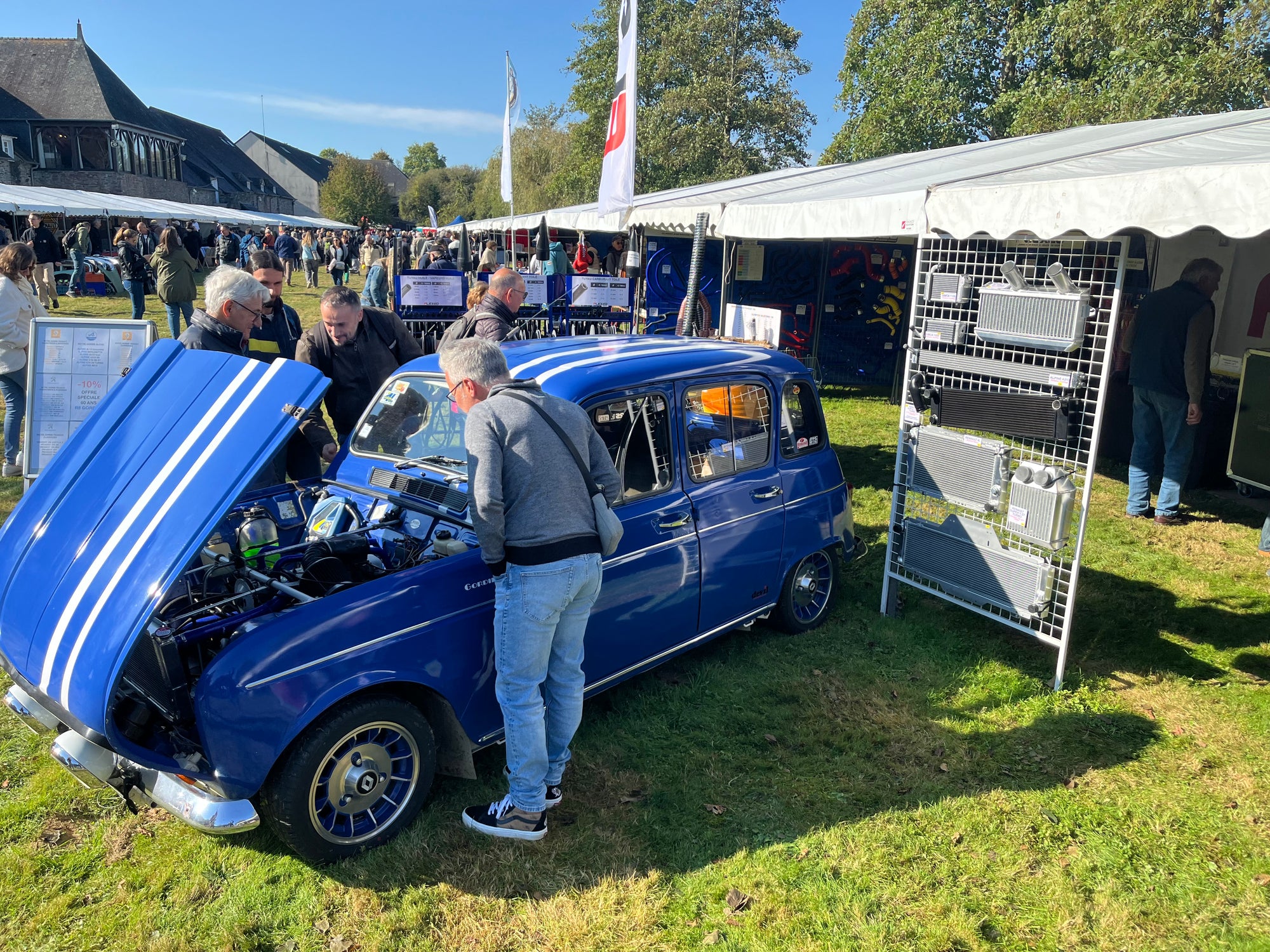 La 4L Gordini de Will' fait sensation