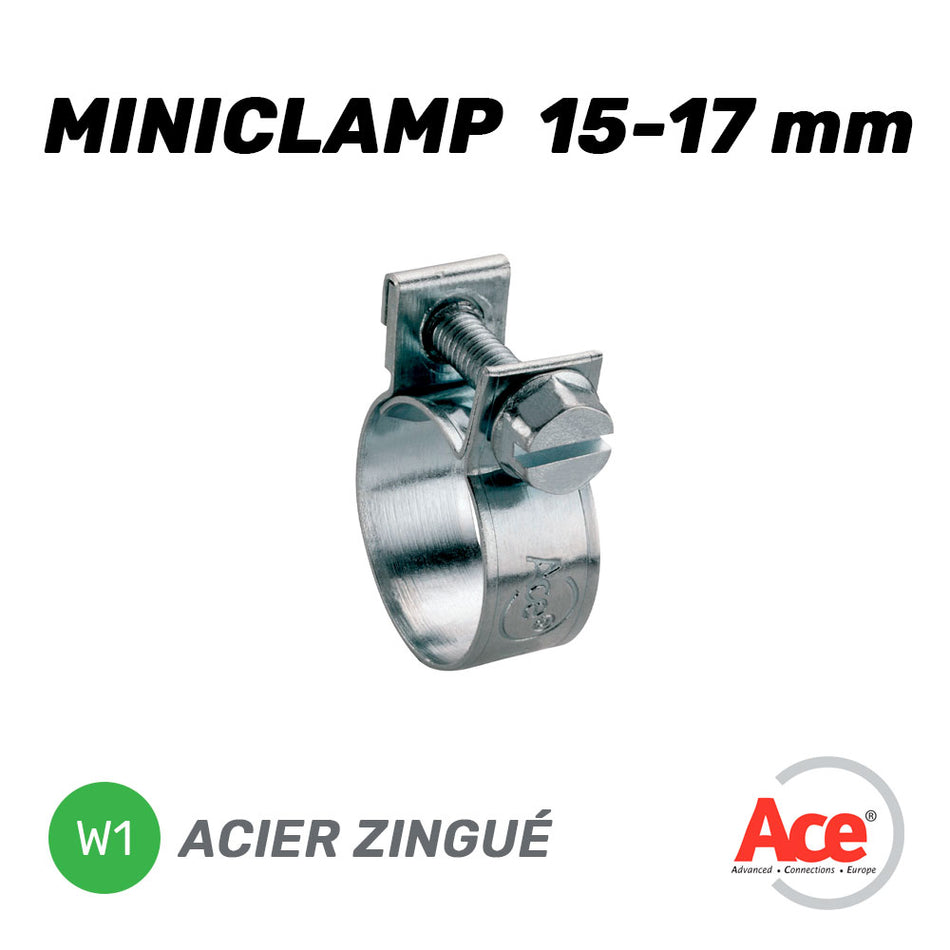 MINICLAMP COLLAR 15-17MM ACE W1