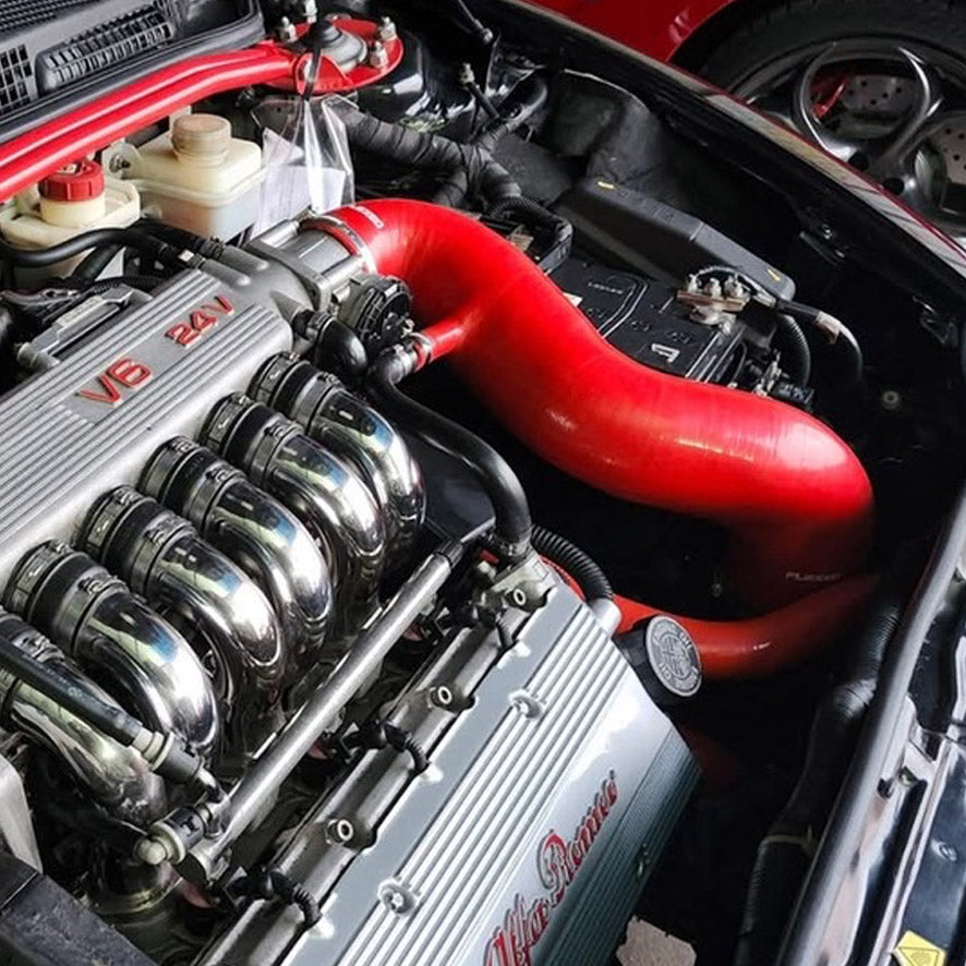 DIRECT SILICONE INTAKE HOSE ALFA ROMEO 147 156 GTA &amp; GT 3.2 V6 24s