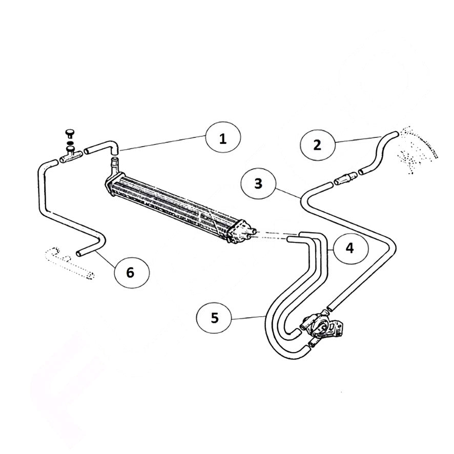 KIT CHAUFFAGE 6 DURITES SILICONE ALPINE A310 V6