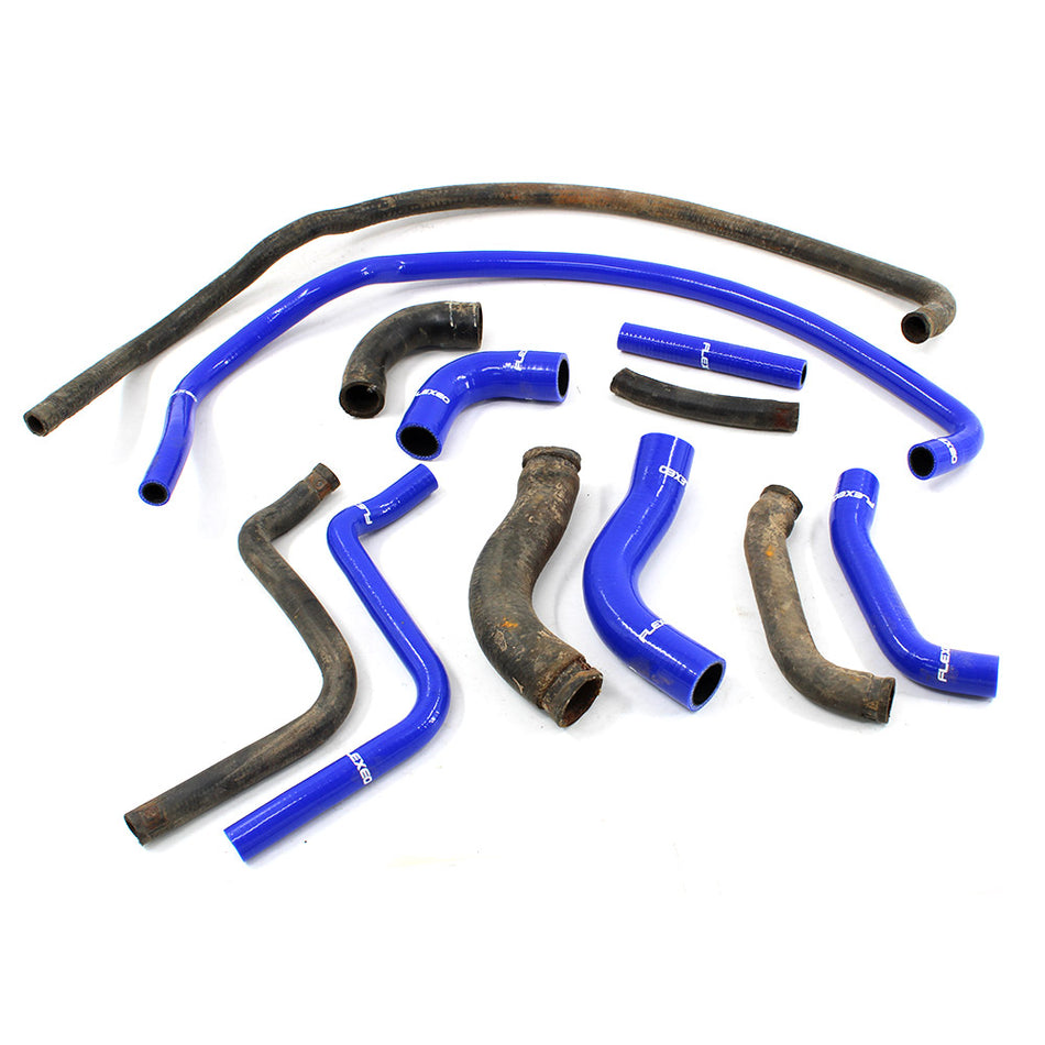 WATER KIT 6 SILICONE HOSES FORD CAPRI V6 Mk1 2600cc