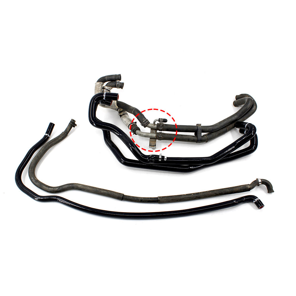 KIT 3 DURITES EAU AUXILIAIRES SILICONE NISSAN PATROL GR Y61 ZD30 3.0 TURBO 4cyl. (00-08)