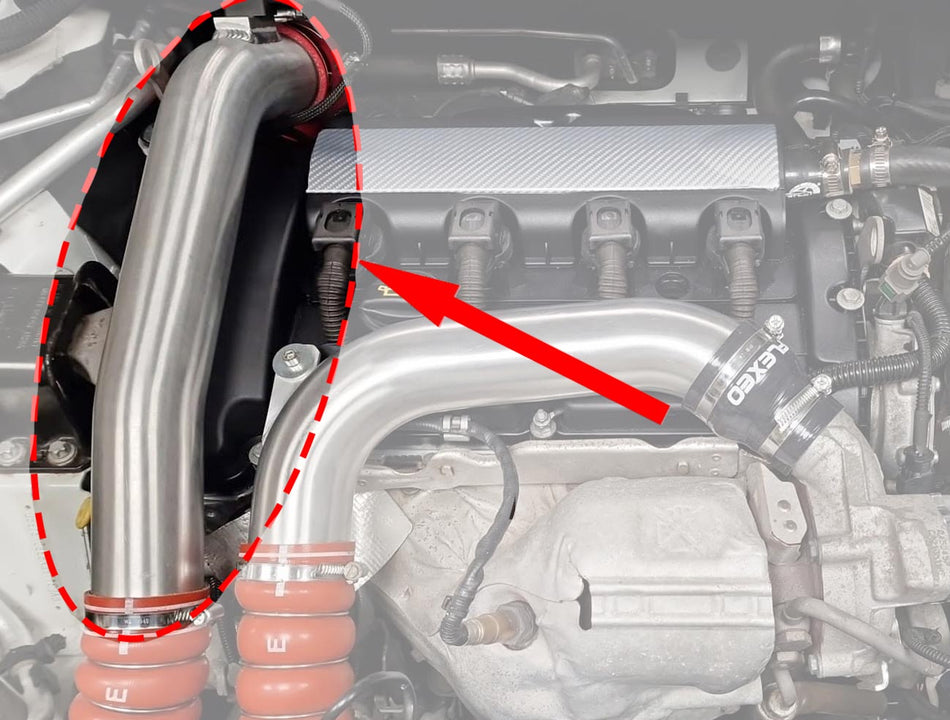 ALUMINUM PIPING "HARDPIPE" PEUGEOT RCZ THP156
