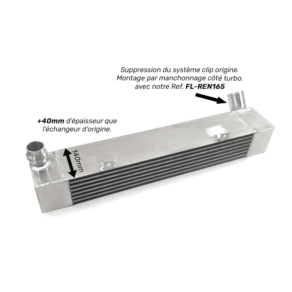 ECHANGEUR ALUMINIUM GROS VOLUME STAGE 1 (350cv) RENAULT MEGANE 3 RS