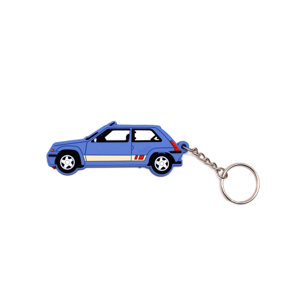 PORTE-CLÉSS RENAULT SUPER 5 GT TURBO PHASE 2 BLEUE