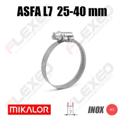 ASFA-L W2 screw collar (7mm) Ø25-40mm
