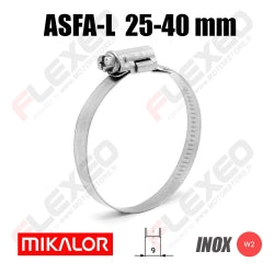 Collar ASFA-L W2 (9mm) Ø25-40mm