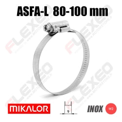 Collar ASFA-L W2 (9mm) Ø80-100mm