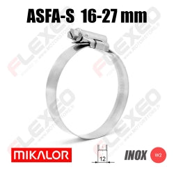 ASFA-S W2 collar (12mm) Ø16-27mm
