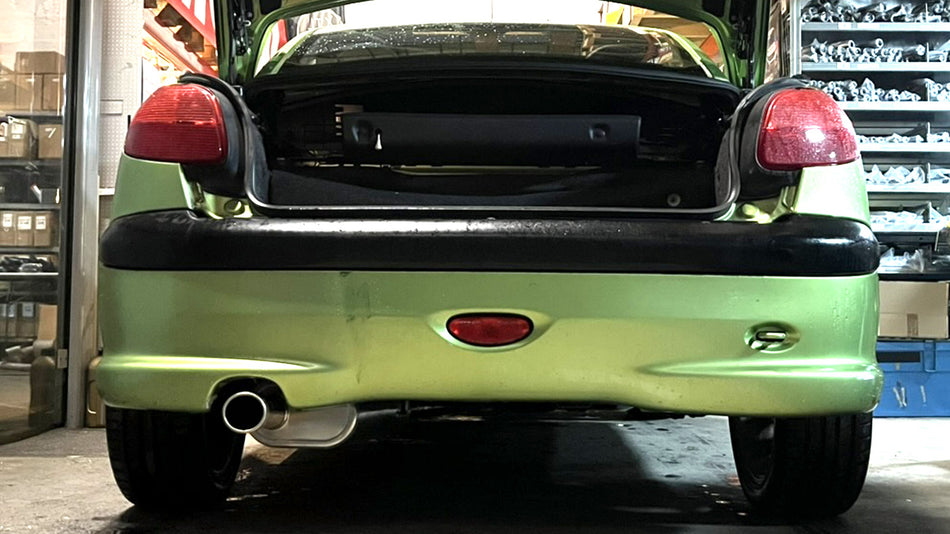 ECHAPPEMENT INOX PEUGEOT 206 CC 2.0 16v
