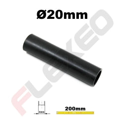 Manchon droit caoutchouc EPDM Ø20mm L.200mm