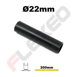 Manchon droit caoutchouc EPDM Ø22mm L.200mm