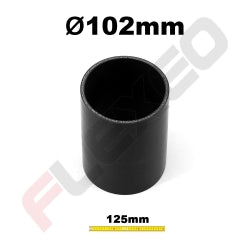 Manchon silicone droit Ø102mm L.125mm 5plys