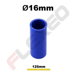 Manchon silicone droit Ø16mm L.125mm 3plys