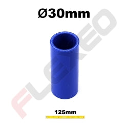 Manchon silicone droit Ø30mm L.125mm 3plys