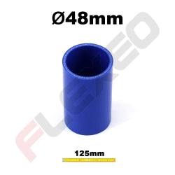 Manchon silicone droit Ø48mm L.125mm 3plys