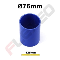Manchon silicone droit Ø76mm L.125mm 4plys