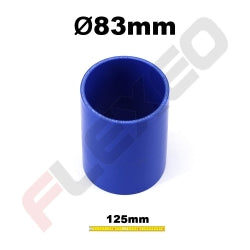 Manchon silicone droit Ø83mm L.125mm 4plys