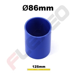 Manchon silicone droit Ø86mm L.125mm 4plys