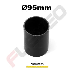 Manchon silicone droit Ø95mm L.125mm 4plys