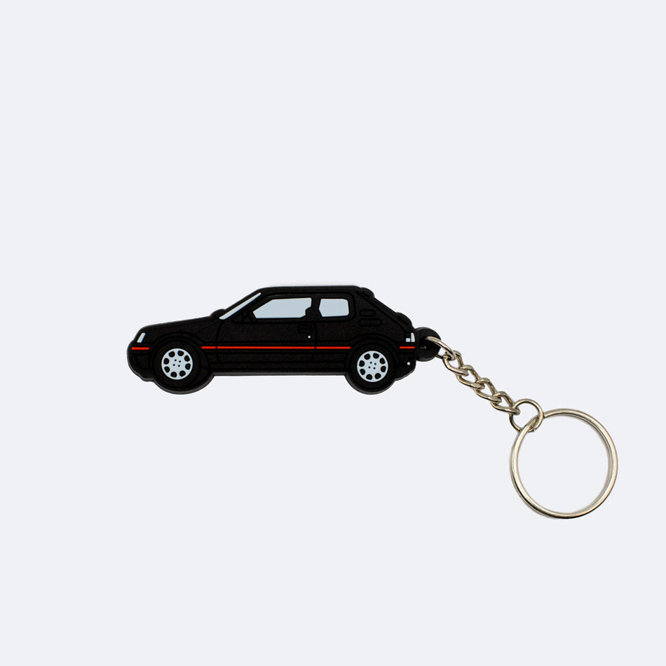 PORTE-CLÉS PEUGEOT 205 GTI NOIRE